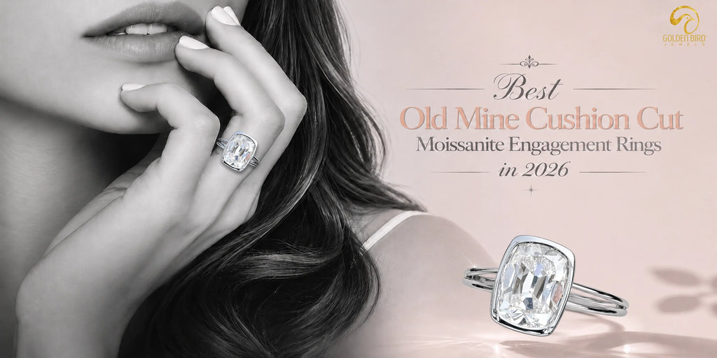 Best Old Mine Cushion Cut Moissanite Engagement Rings in 2026