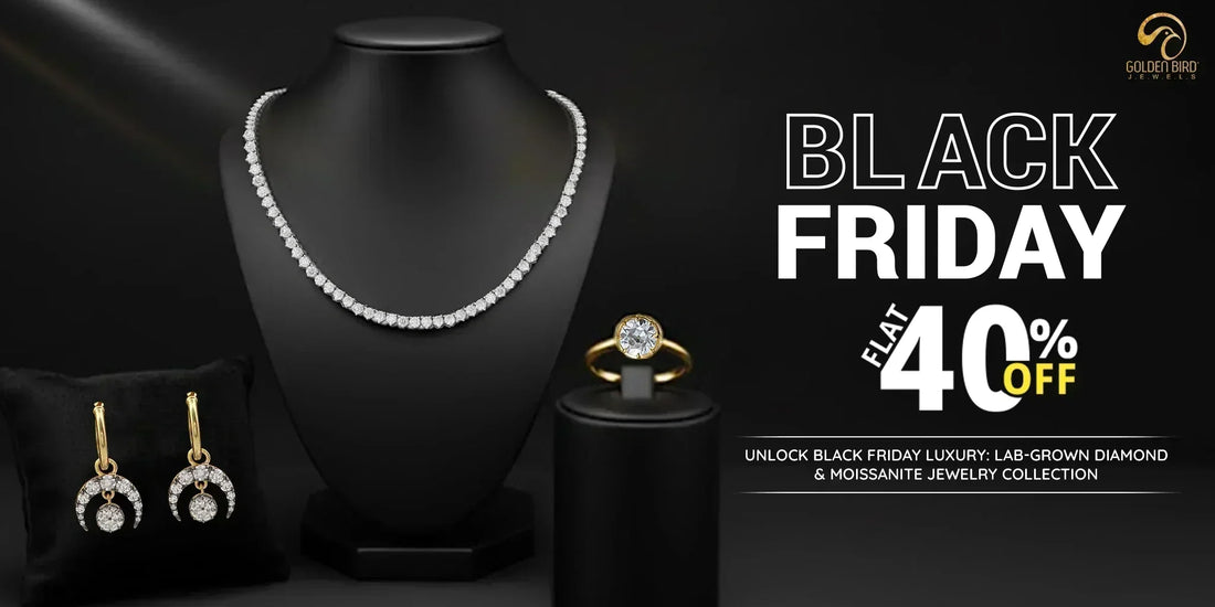 Lab-grown & moissanite jewelry deals
