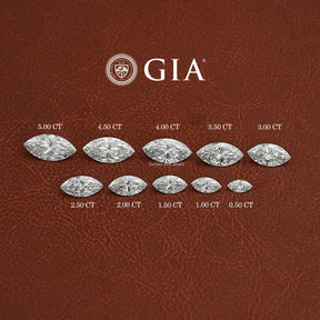 GIA Certified Marquise Cut Loose Lab Diamond