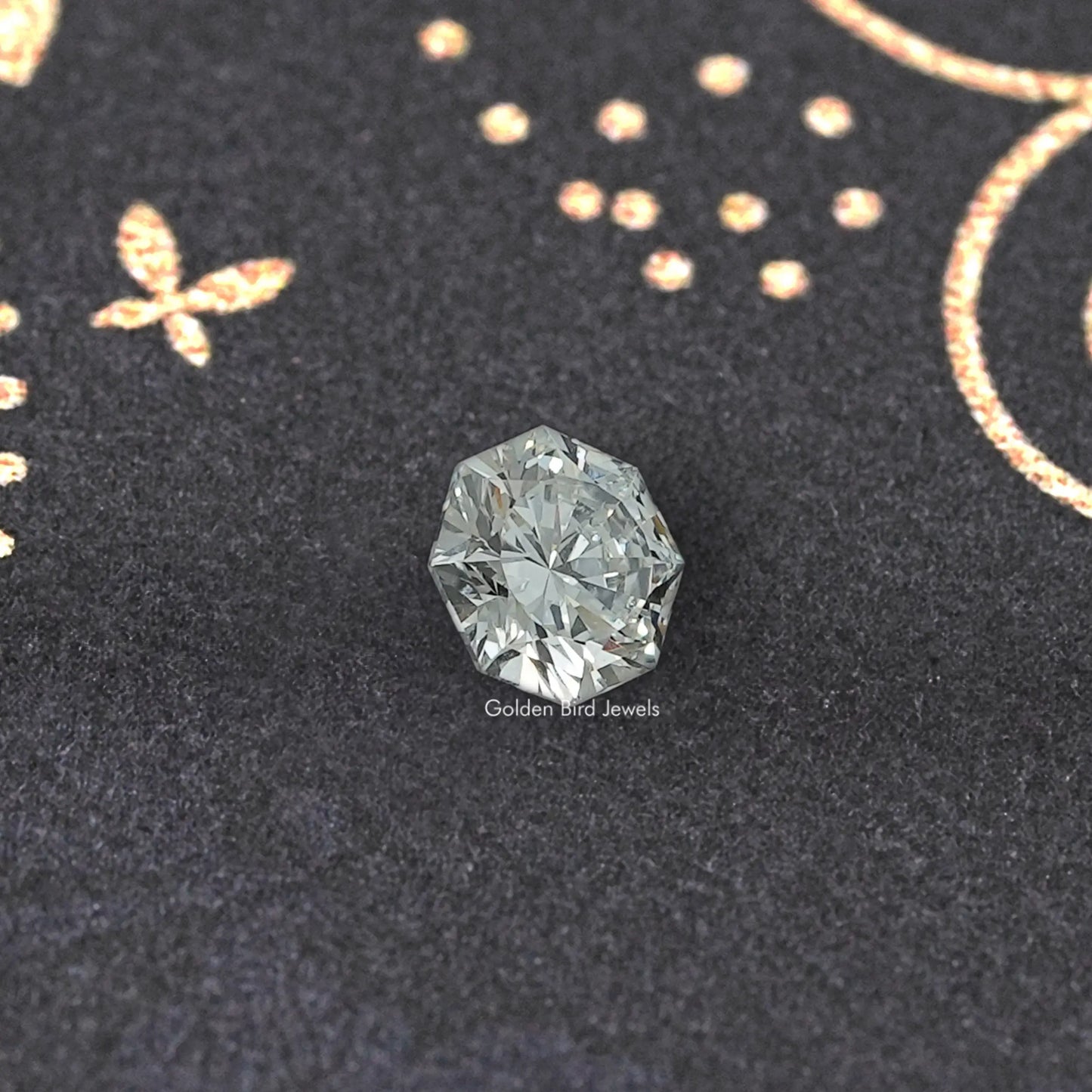 Octagon Shaped Lab Grown Diamond