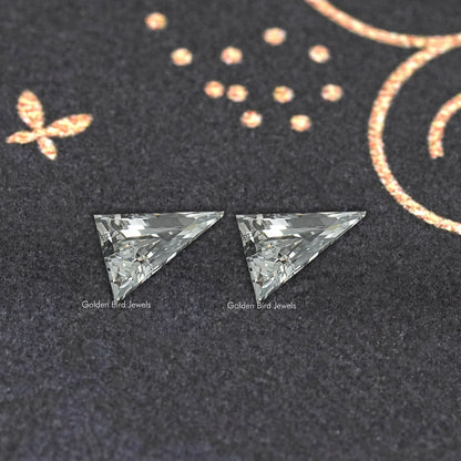 Long Triangle Shaped Lab Cut Diamond