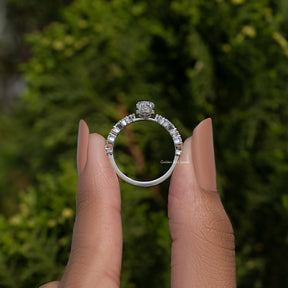 Dutch Marquise Cut Moissanite Engagement Ring