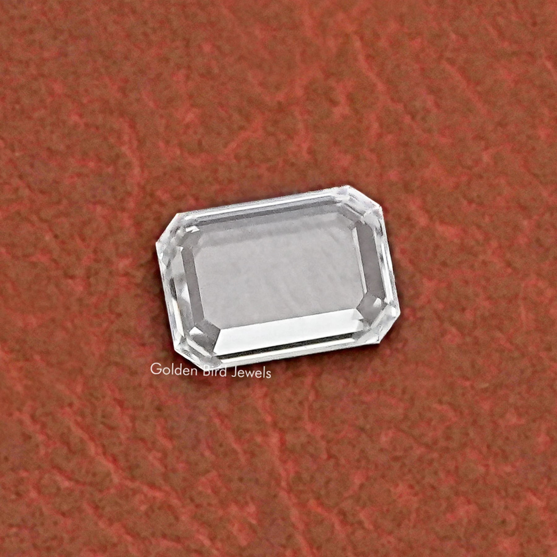 View Of Portrait Emerald Cut Loose Diamond