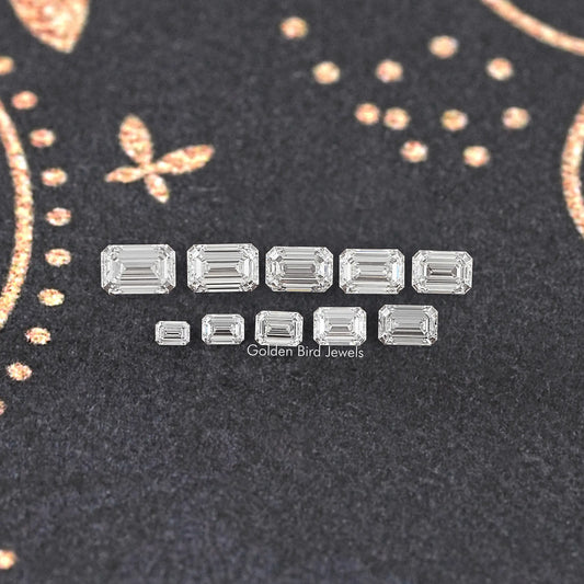 Emerald Cut Lab Grown Loose Diamond