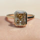 Radiant Cut Moissanite Solitaire Ring