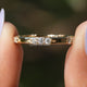 Moissanite Round Cut Lacie Wedding Band