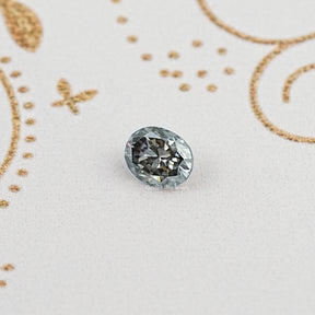 Display View of Oval Cut Moissanite stone
