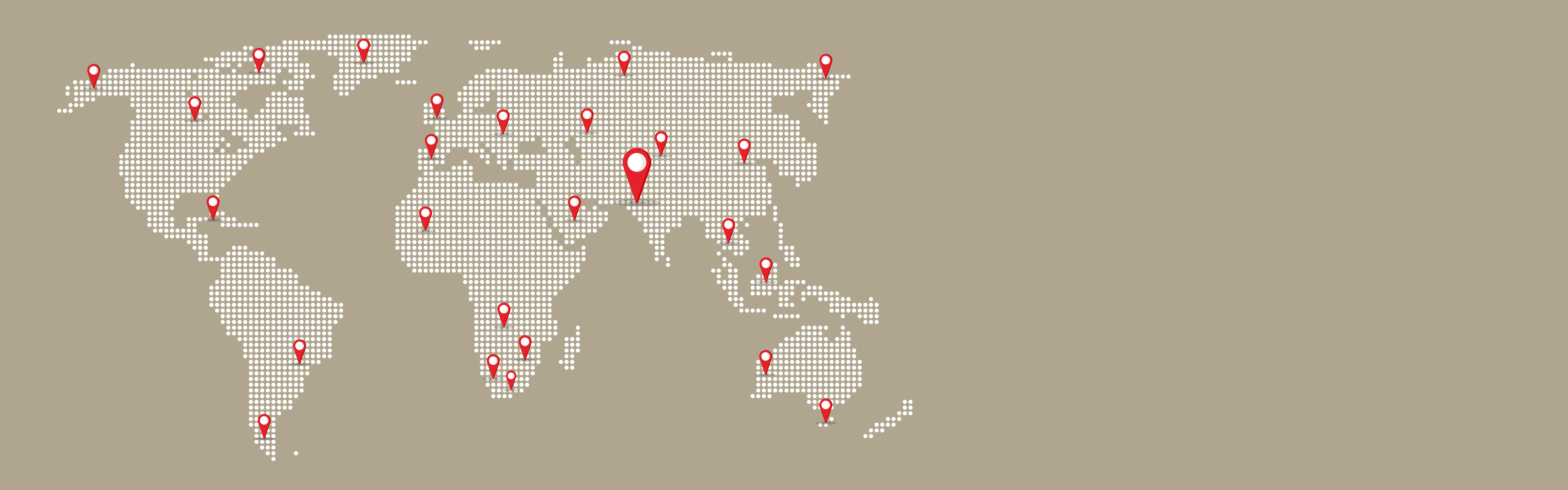 World Map Banner