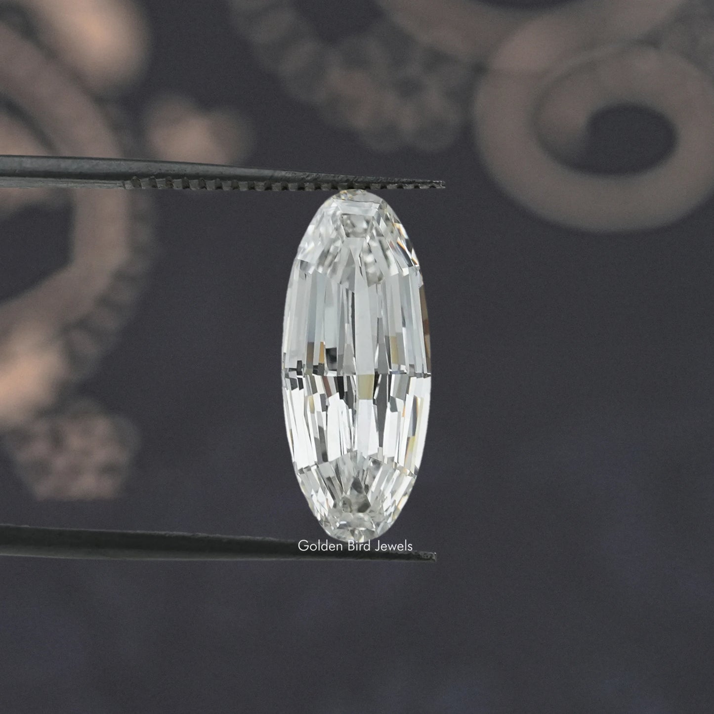 Long Oval Cut Lab Grown Diamond