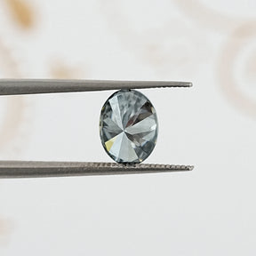 Close up View of Oval Shape Moissanite Loose Stone for Engagement Jewelry