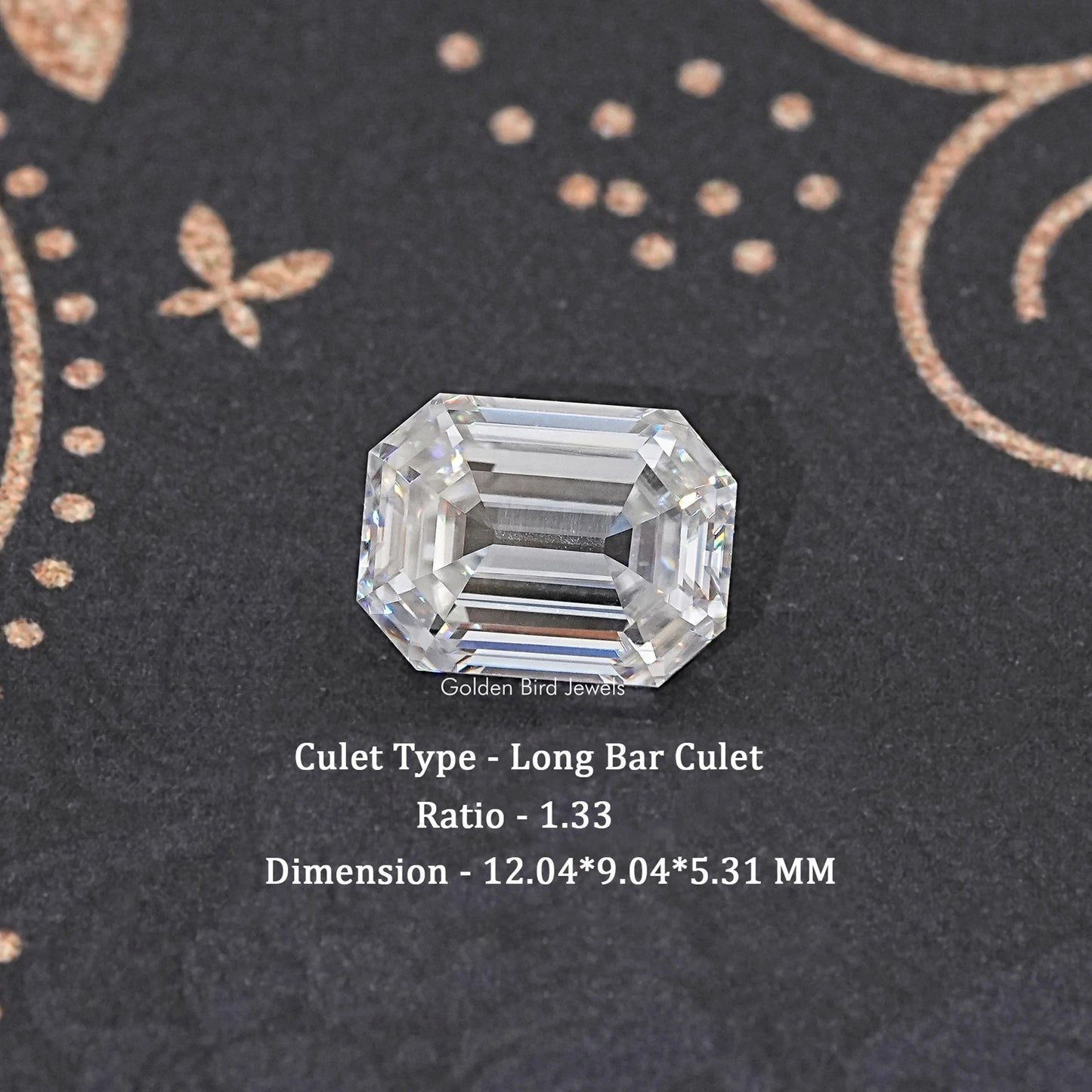 Colorless Old Mine Emerald Loose Stone