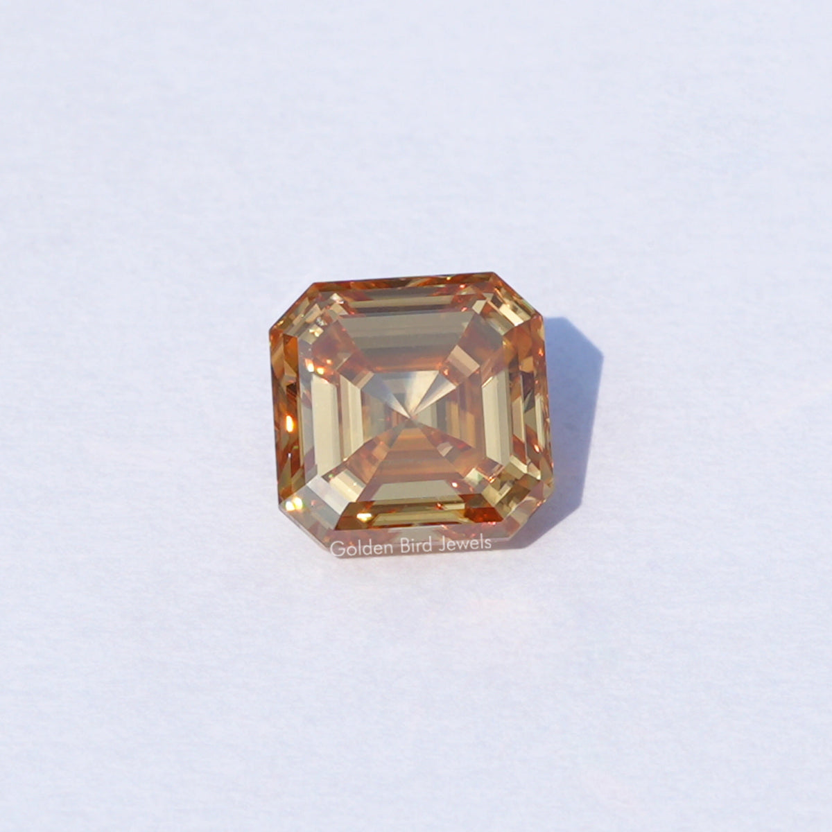 Asscher Cut Moissanite Loose Stone