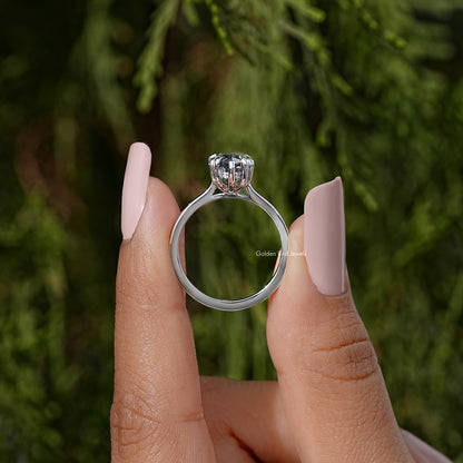 Dutch Marquise  Moissanite Diamond Solitaire Ring