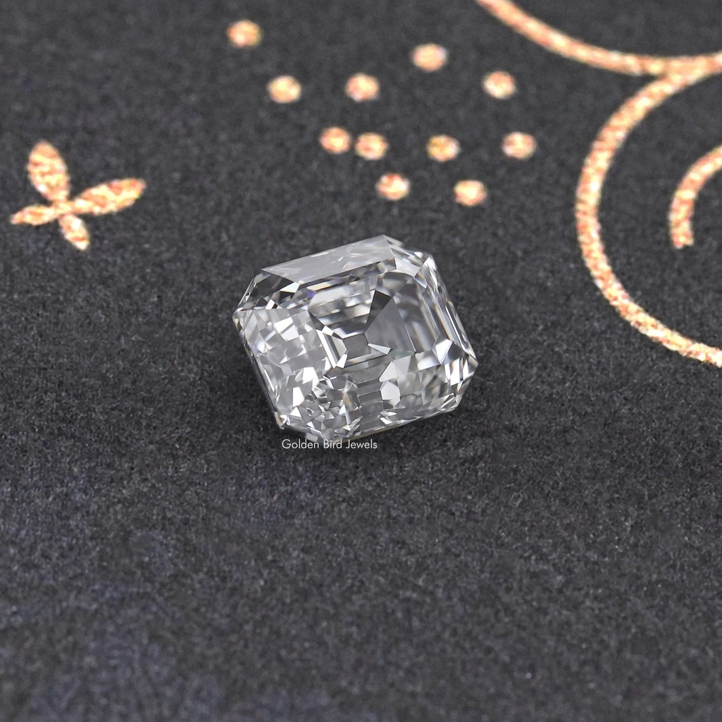 Old Cut Emerald Lab Grown Diamond