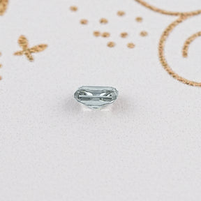 Side View of Radiant Cut Moissanite for Custom Rings