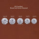 IGI Certified Round Cut Lab Loose Diamond